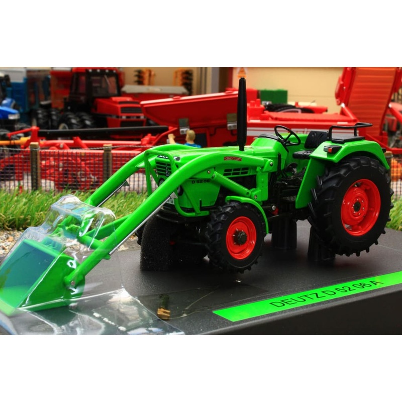 WE1072 WEISE DEUTZ D 52 06 A 4WD TRACTOR WITH FRONT LOADER