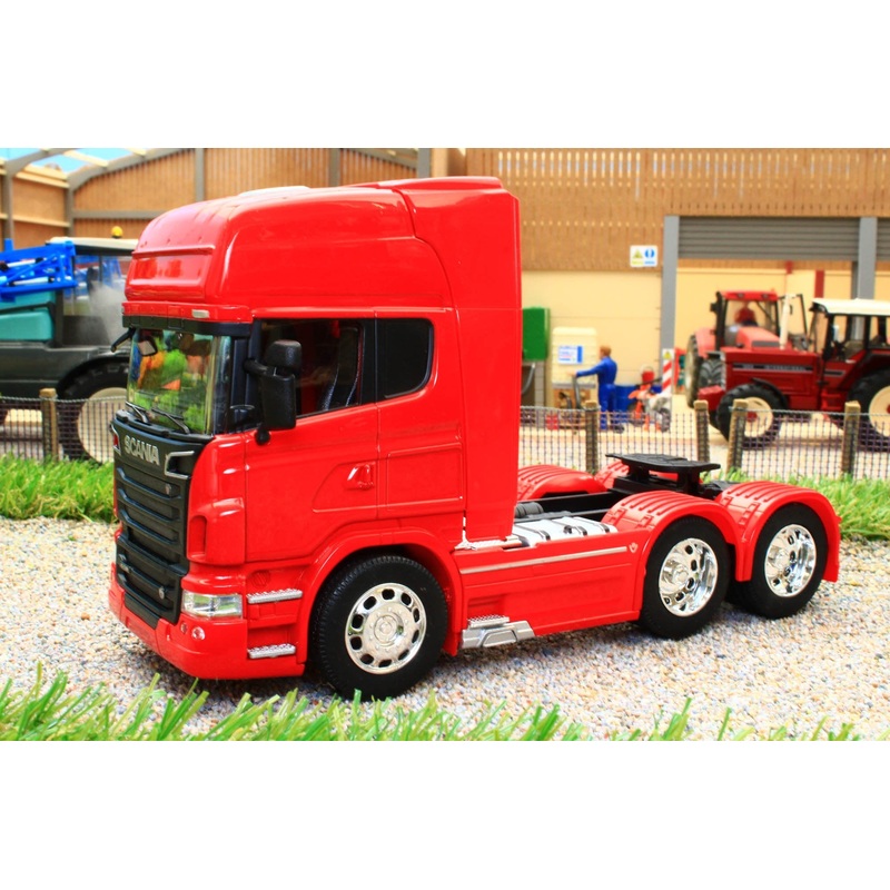 WEL32670LR WELLY 1:32 SCALE SCANIA R730 V8 6X4 LORRY IN RED