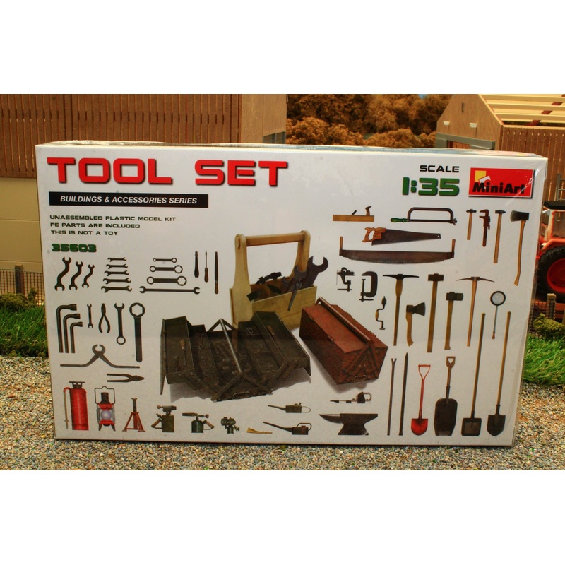 MIA35603 MiniArt 1:35 Scale Tool Set Kit