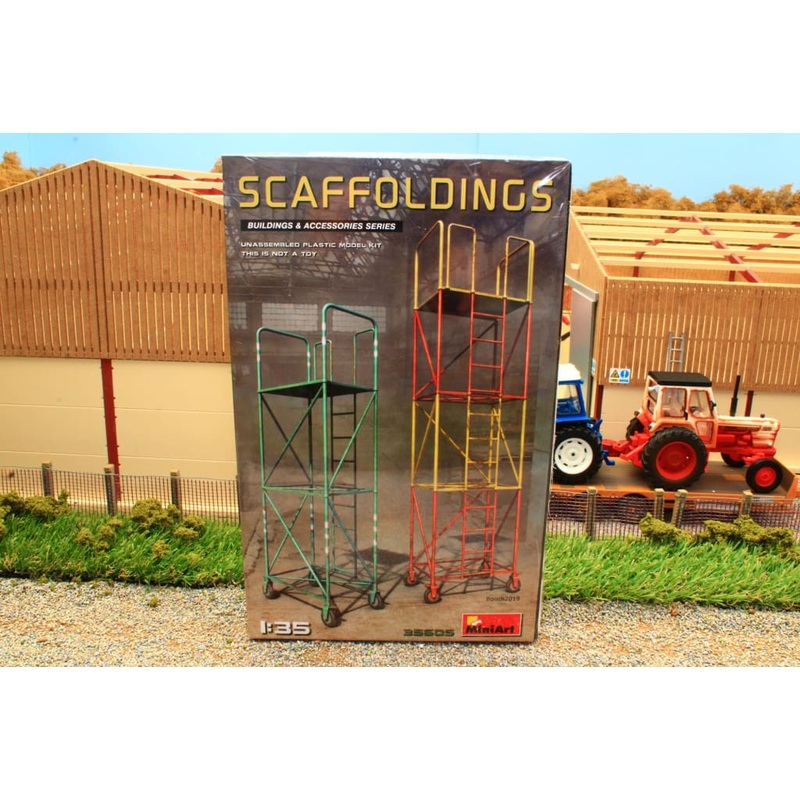MIA35605 MiniArt 1:35 Scale Scaffold Tower Set