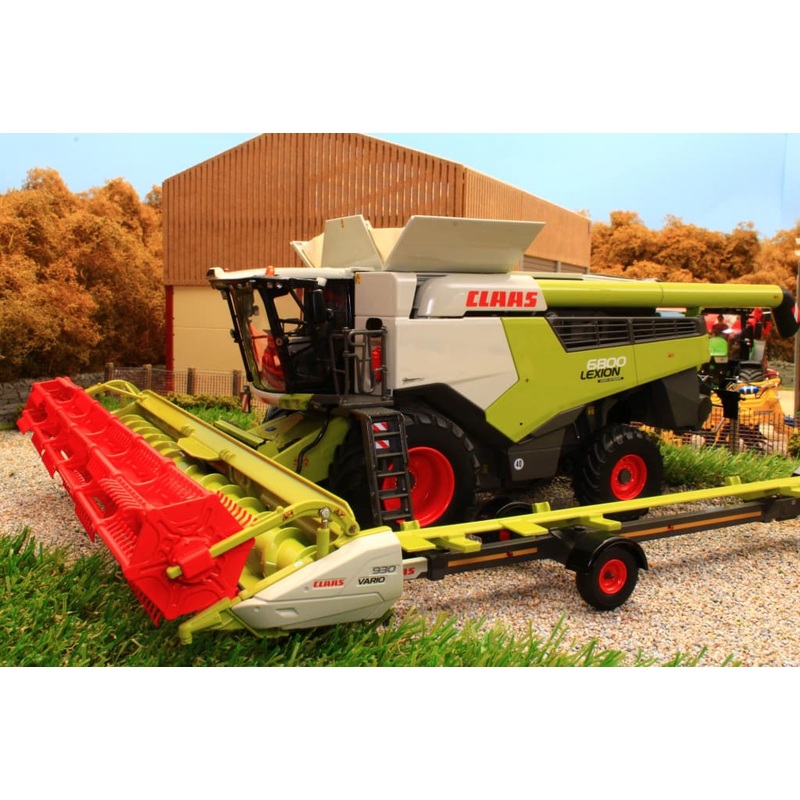 MM2027 MARGE MODELS CLAAS LEXION 6800 COMBINE HARVESTER WITH VARIO 930 HEADER