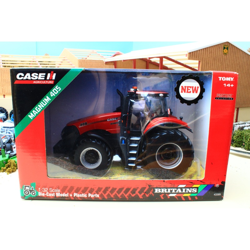 43389 Britains Case Magnum 405 Tractor - Prestige Collection Box not 100%