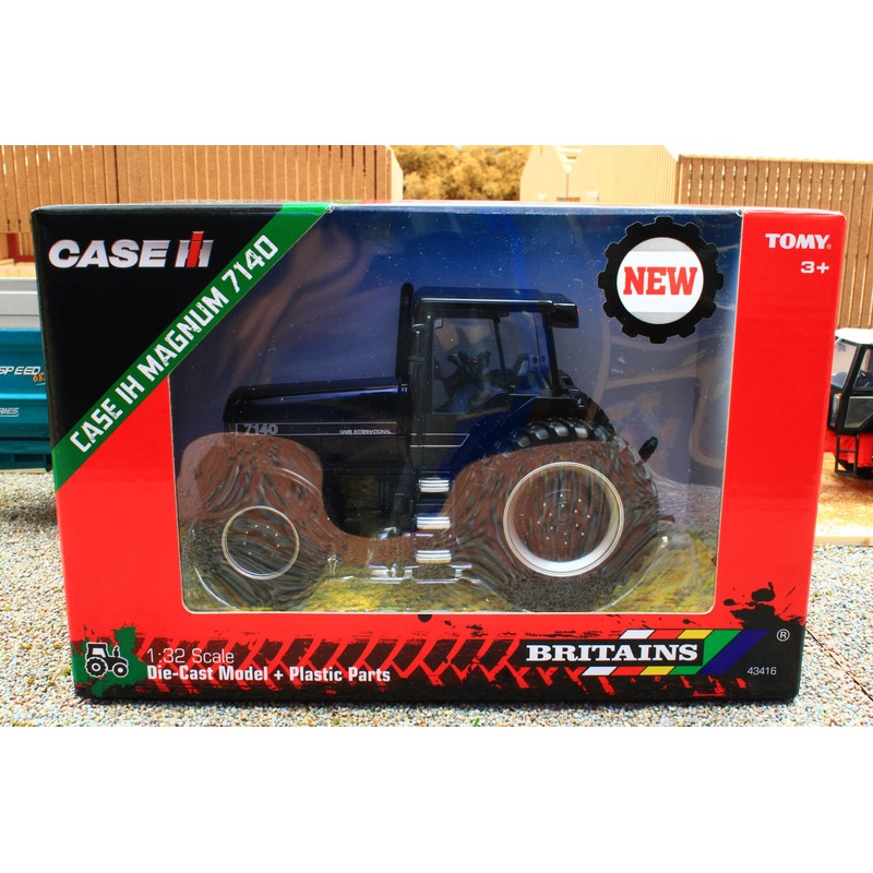 43416BL Britains Case IH Magnum 7140 1:32 Scale Black Limited Edition 501pcs NOW IN!