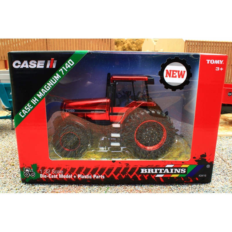 43416RC Britains Case IH Magnum 7140 1:32 Scale 'Red Chrome' Limited Edition 102pcs NOW IN!
