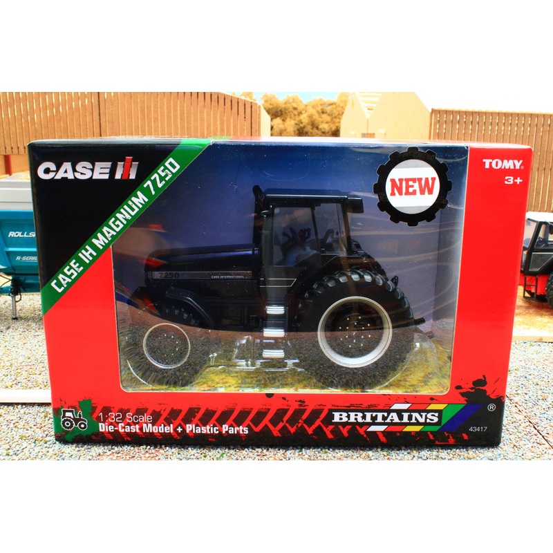 43417BL Britains Case IH Magnum 7250 1:32 Scale Black Limited Edition 501pcs NOW IN!