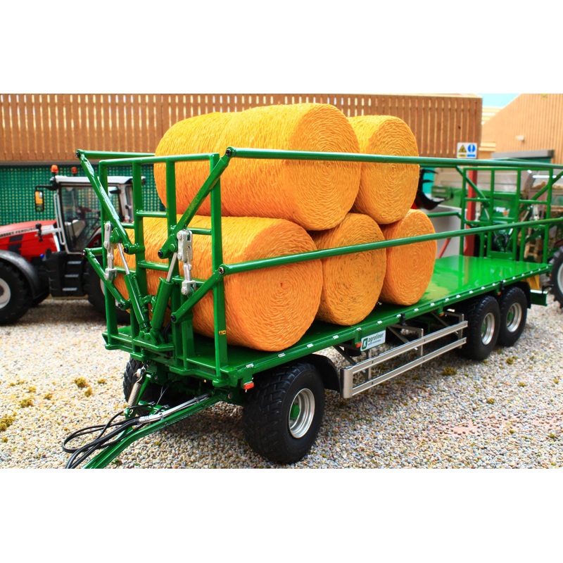 AT3200155 AT Collections 1:32 Scale Kroeger Agroliner PWO24 Bale Trailer