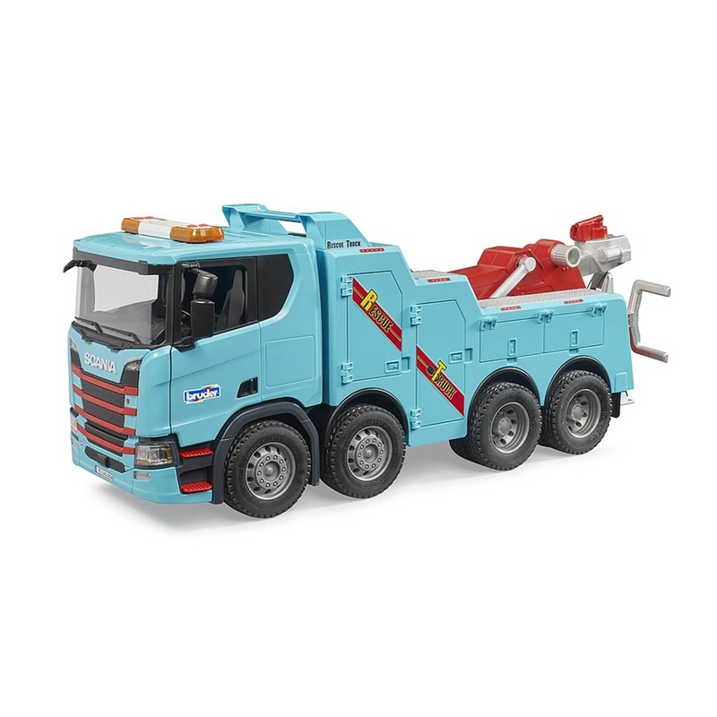 B03553 Bruder Scania Super 560R Recovery and Towing Truck with light and sound module