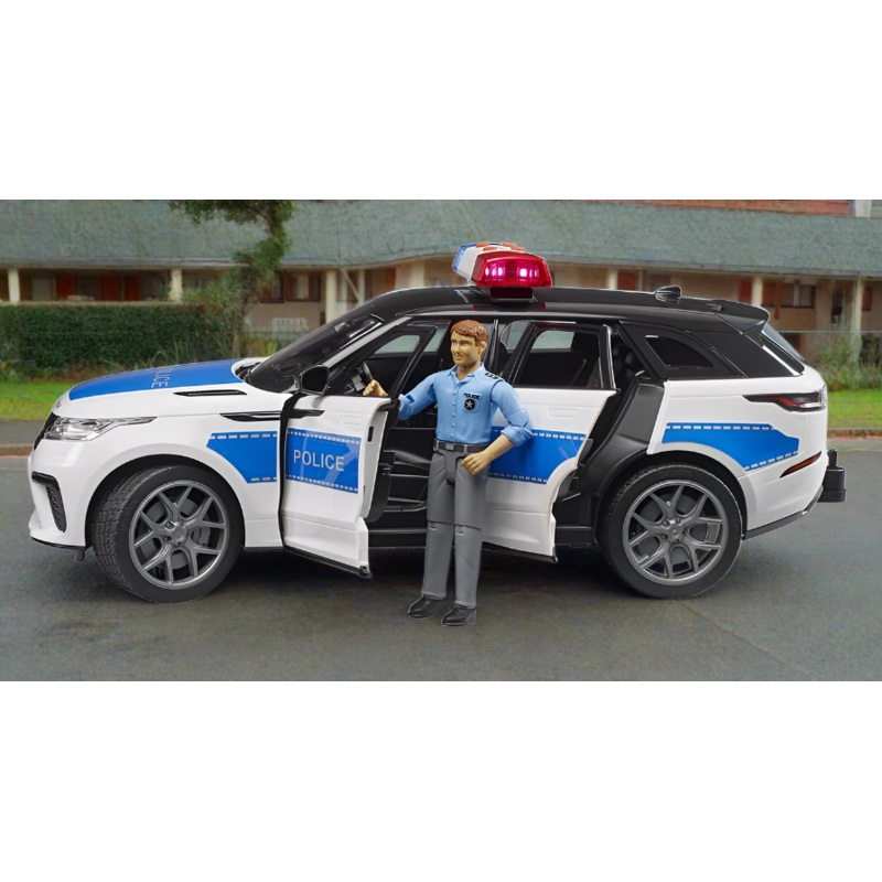 MS-B02890 Bruder Range Rover Velar Police vehicle with police officer 10%off
