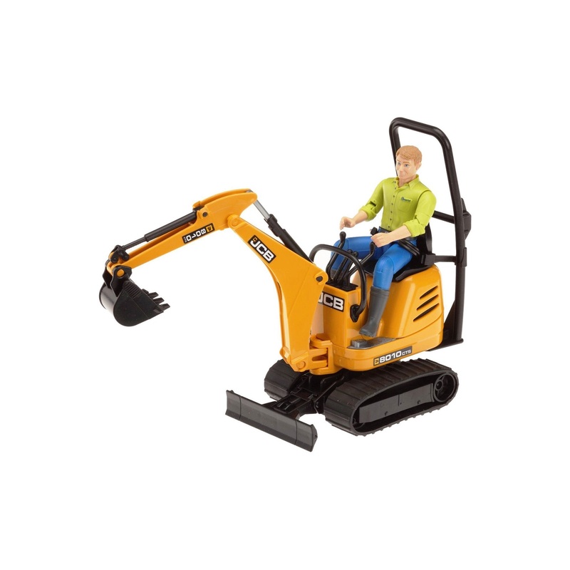 MS-B62002 Bruder JCB Micro Digger 8010CTS and Driver