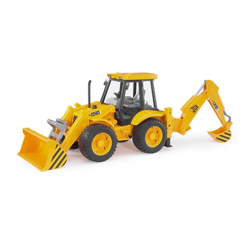 SS-B02428 BRUDER JCB 4CX BACKHOE LOADER ** EX-SHOW STOCK! **