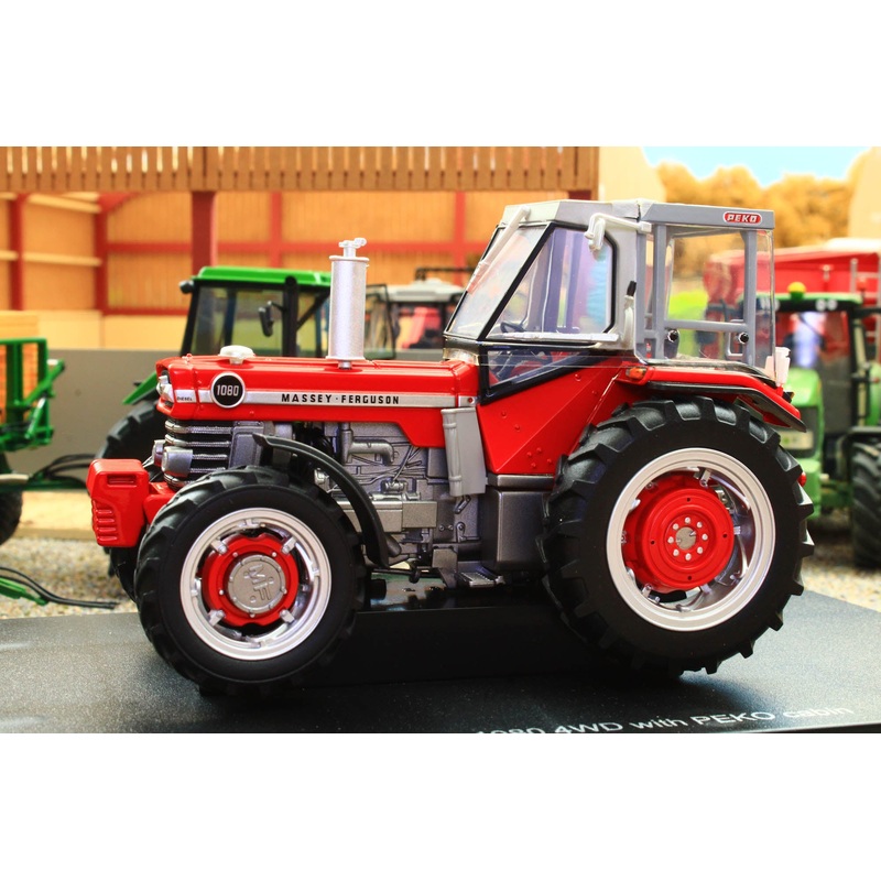 UH6481 Universal Hobbies 1:32 Scale Massey Ferguson 1080 4wd Tractor with Peko Cab