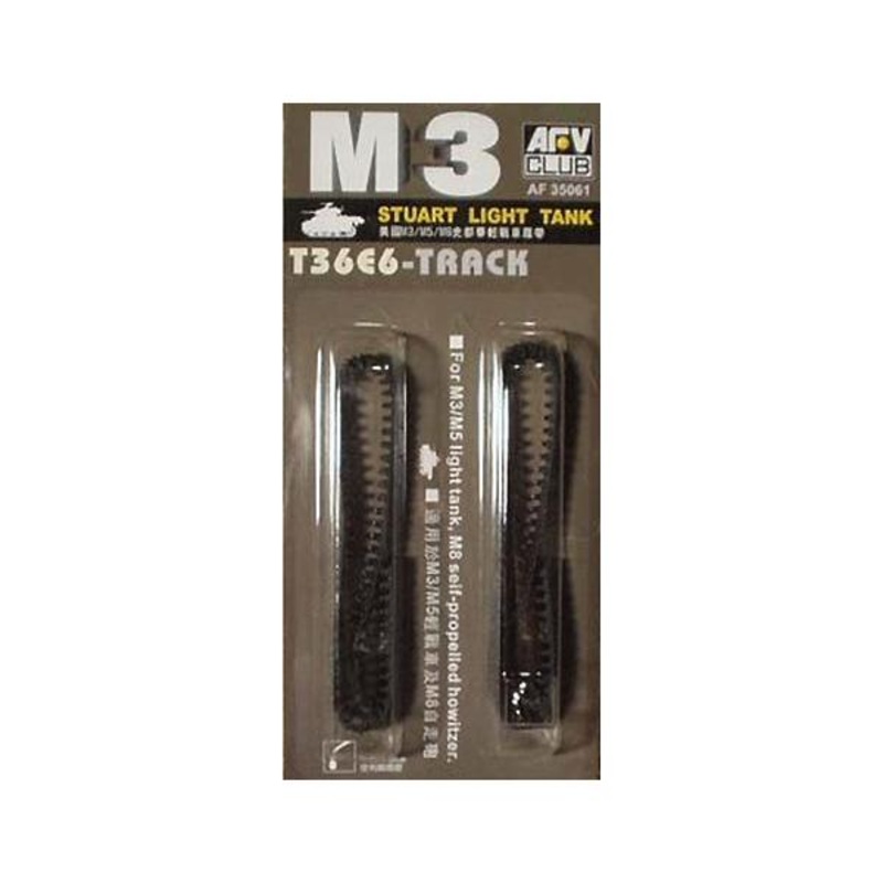 AFV Club 35061 1/35 T36E6 TRACK FOR M3 STUART LIGHT TANK