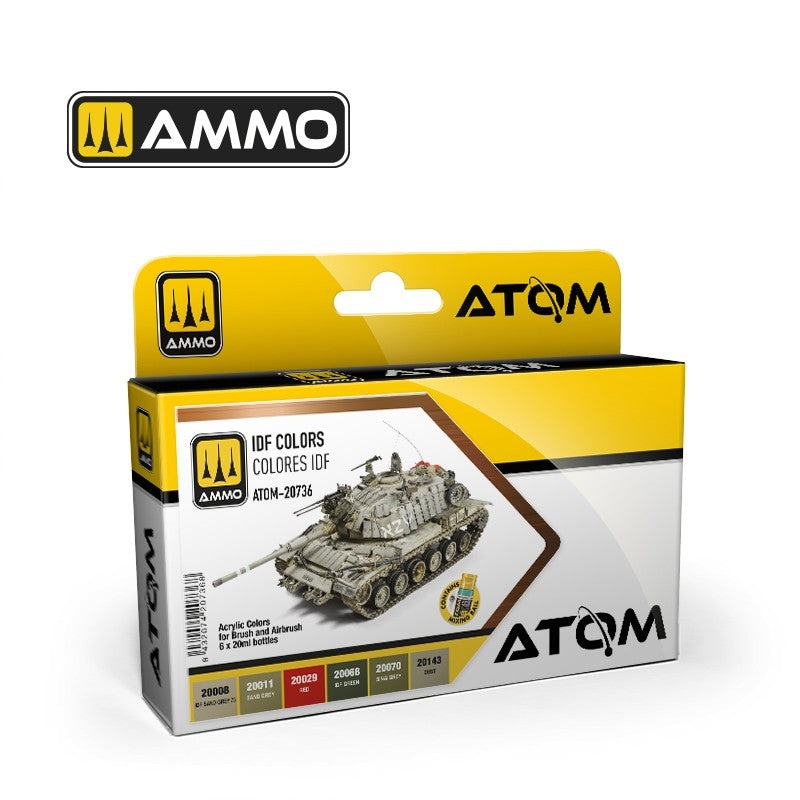 AMMO by Mig 20736 ATOM IDF Colors