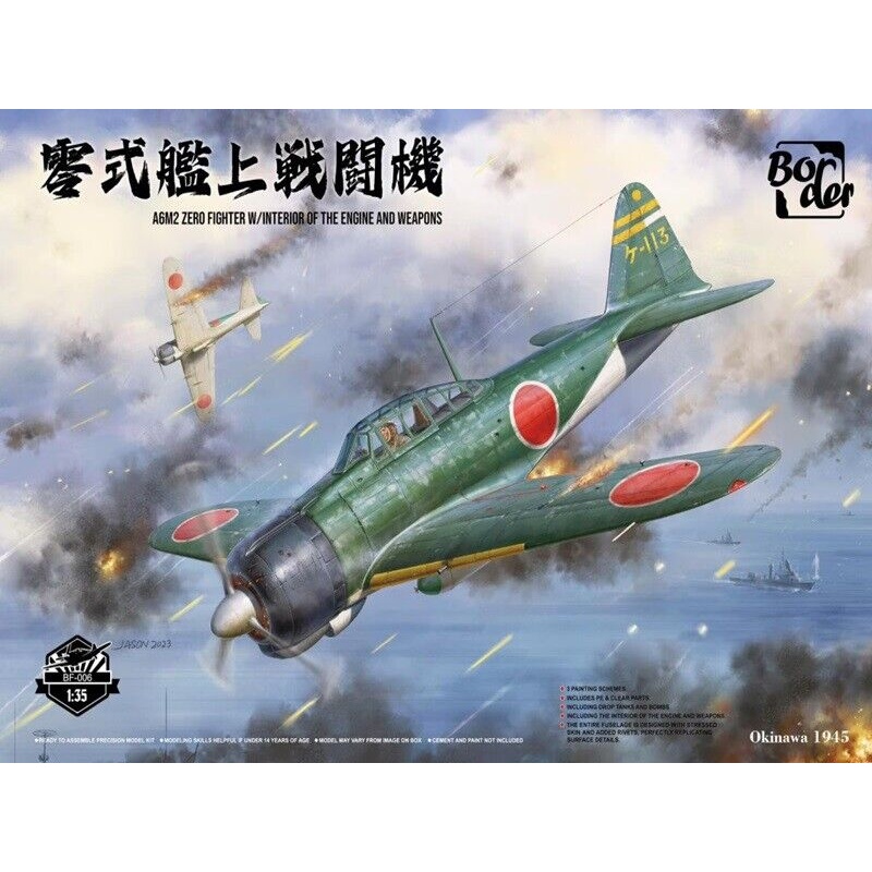 Border Models BF006 1/35 Mitsubishi A6M2 Zero