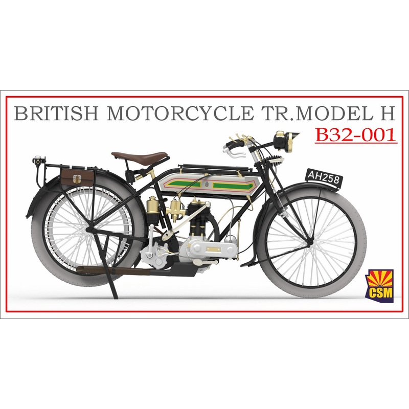 Copper State Models B32001 1/32 British Motorcycle Tr.Model H