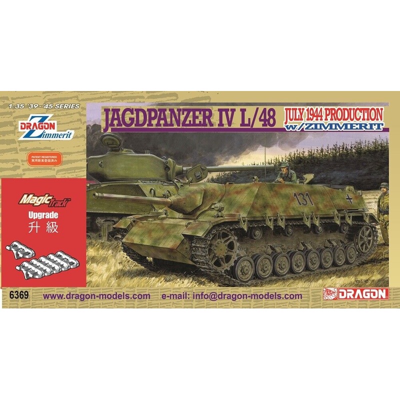 Dragon 6369 1/35 Jagdpanzer IV L/48 July 1944 Production w/Zimmerit