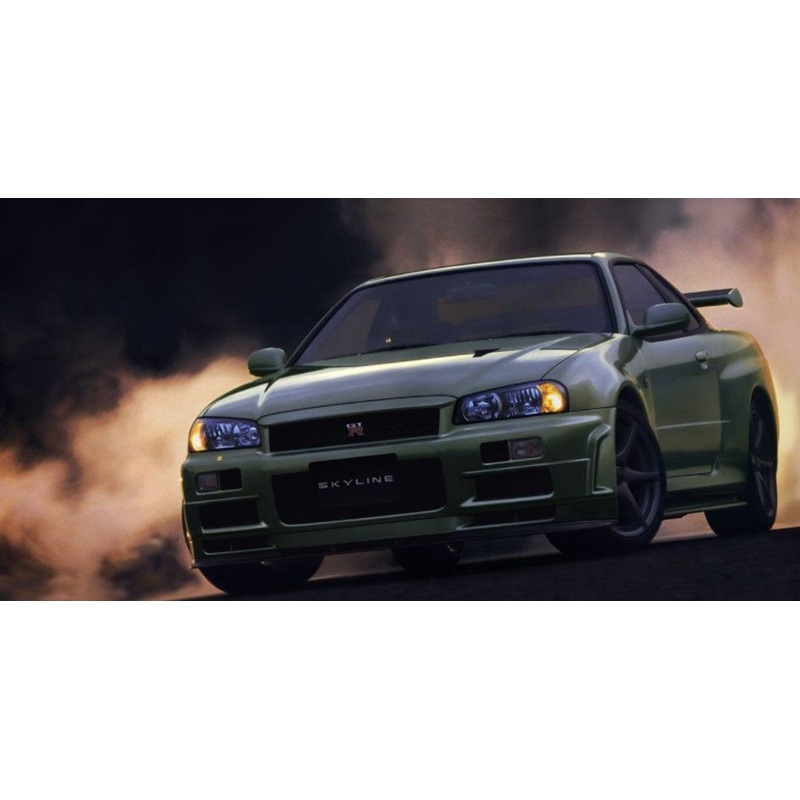 Fujimi 046662 1/24 Skyline GT-R V-specII Nur with Nismo Front Aero Bumper