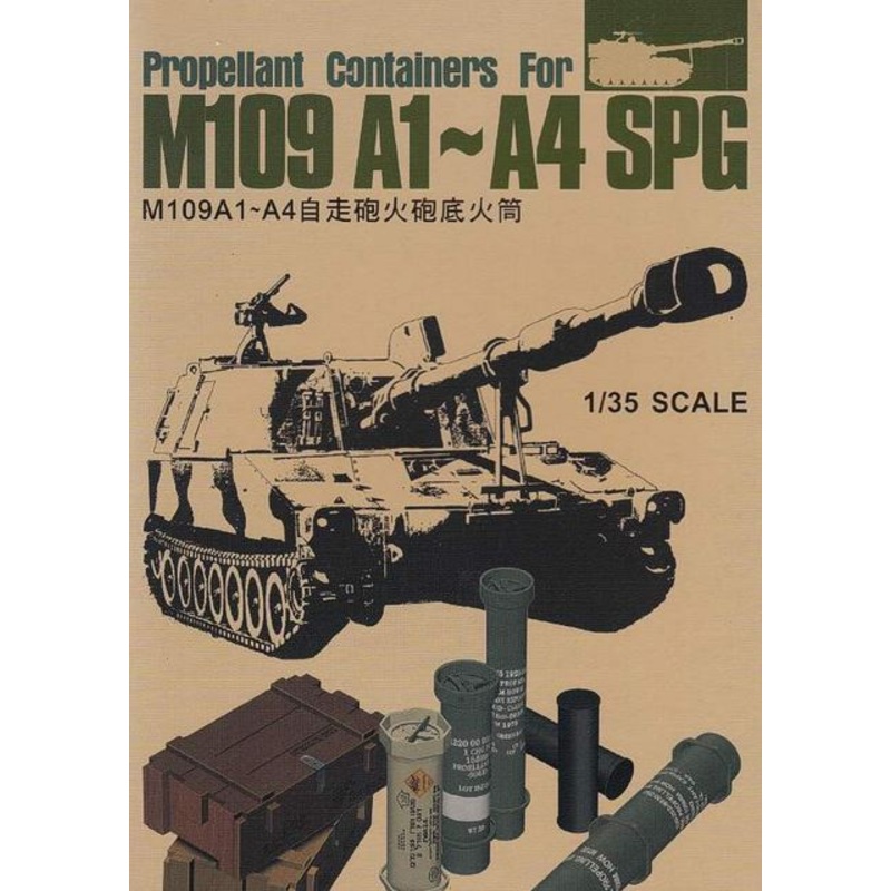 AFV Club 35299 1/35 Propellant Containers for M109A1-A4 SPG