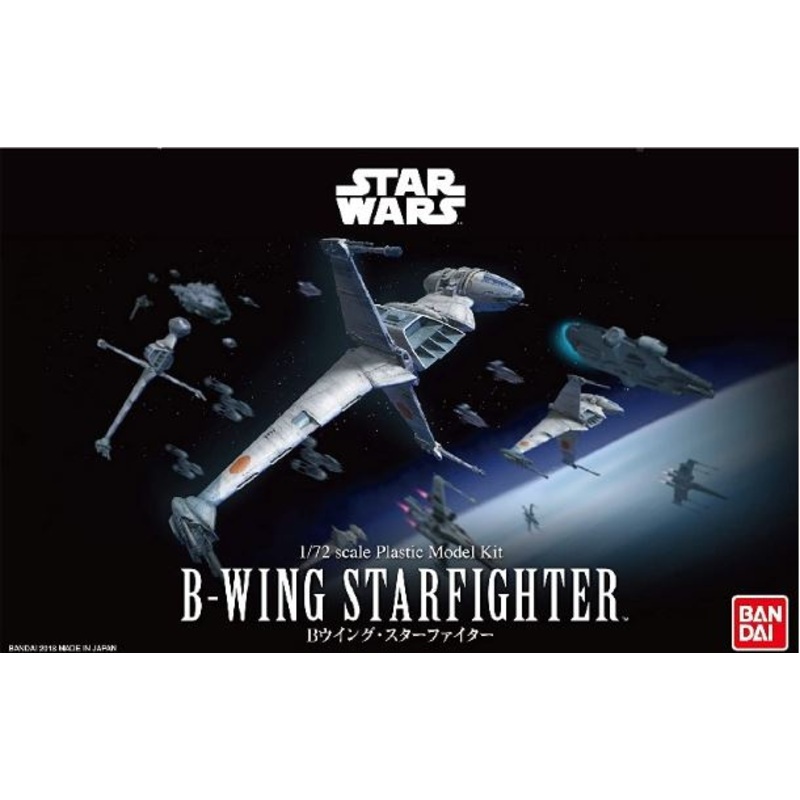 BANDAI 1208  1/72 STAR WARS B Wing Starfighter