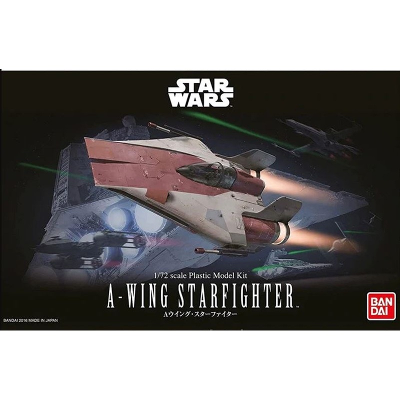 BANDAI 1210  1/72 STAR WARS A Wing Starfighter