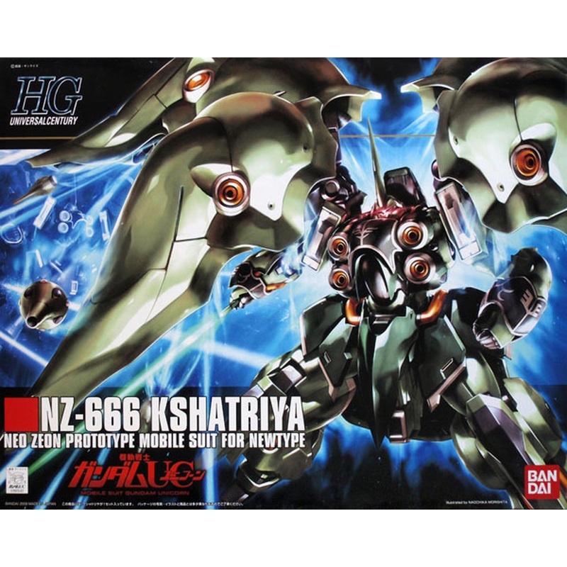 Bandai 2072798 HGUC #99 1/144 NZ-666 Kshatriya Gundam UC
