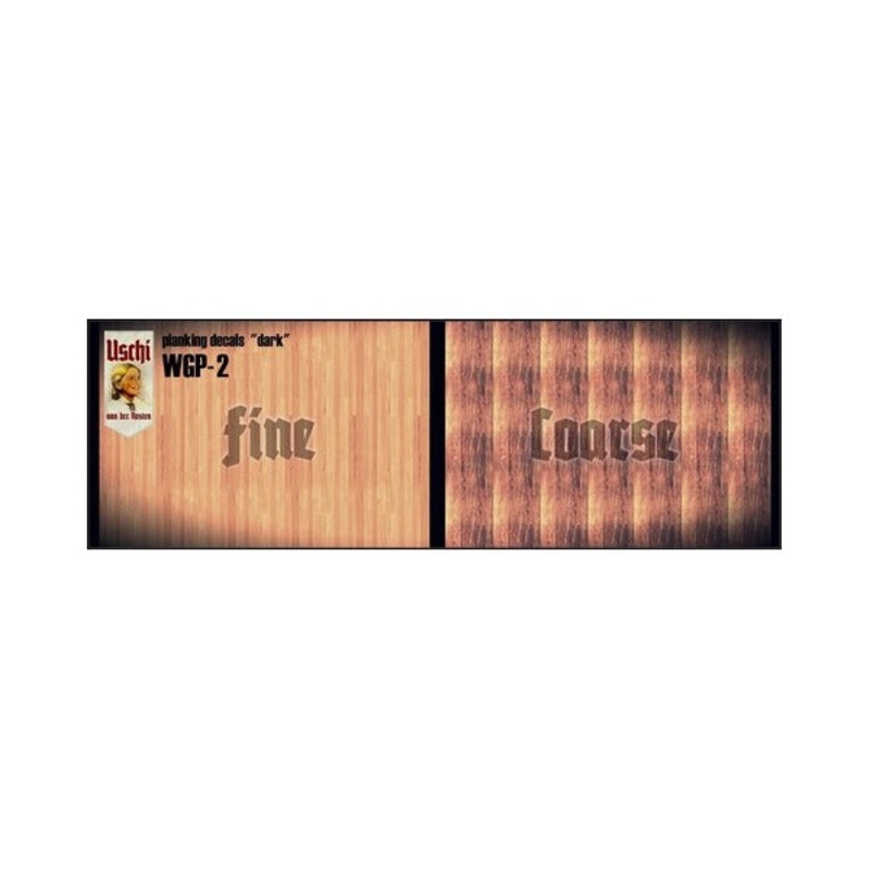Uschi Van Der Rosten UV1011 Dark Planking Decals