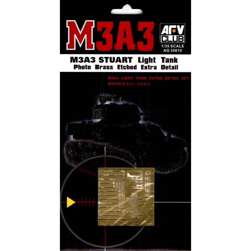 AFV Club AG35010 1/35 M3A3 Stuart Photo Etched Extra Detail