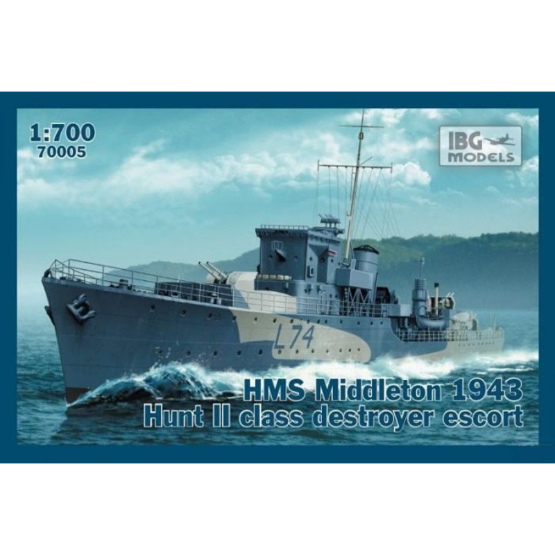 IBG 70005 1/700 HMS Middleton 1943 Hunt II Class Destroyer