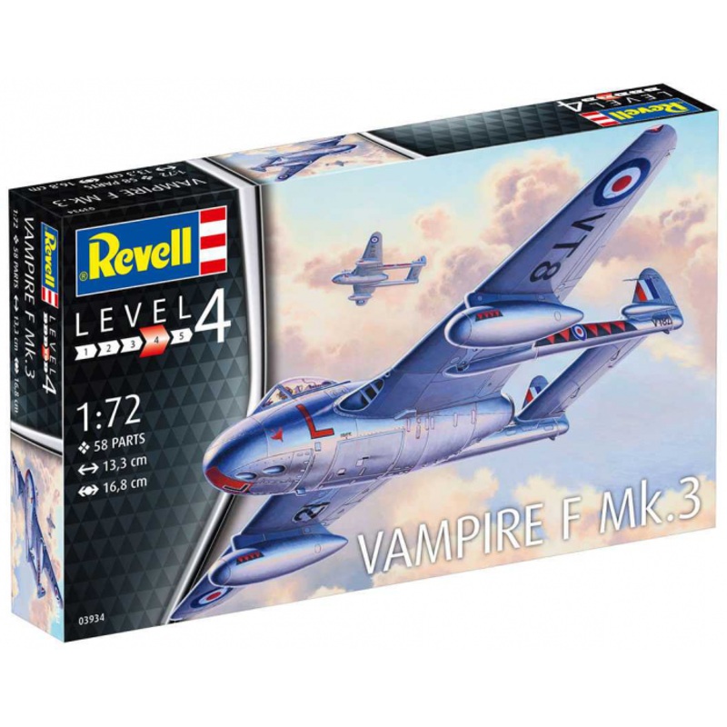 Revell 3934 1/72 03934 Vampire F Mk.3