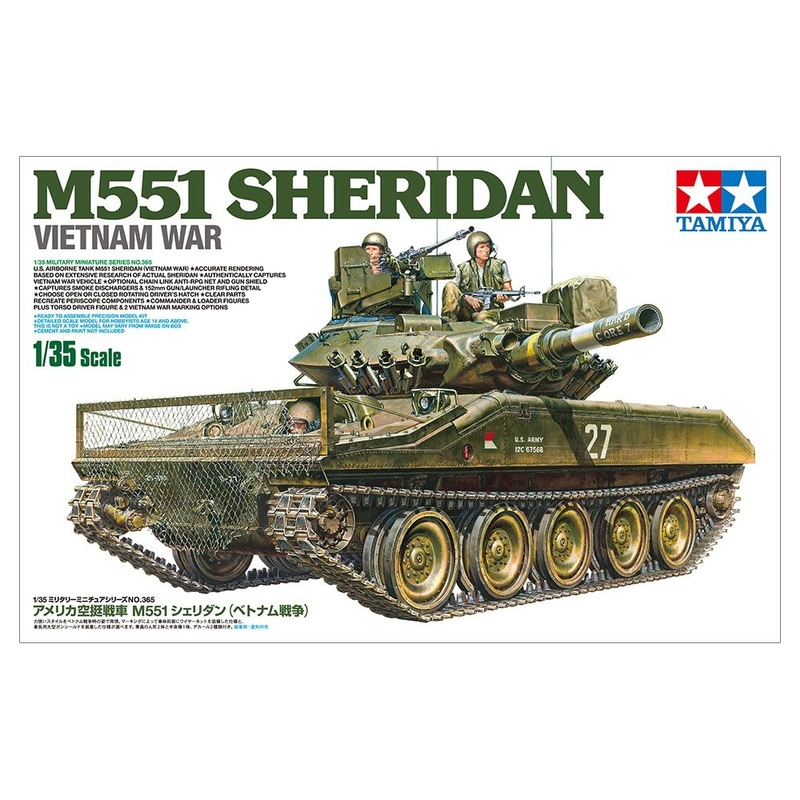 Tamiya 35365 1/35 US Airborne Tank M551 Sheridan