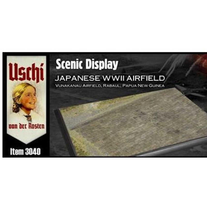Uschi Van Der Rosten 3028 1/48 Japanese WWII Airfield Rectangular