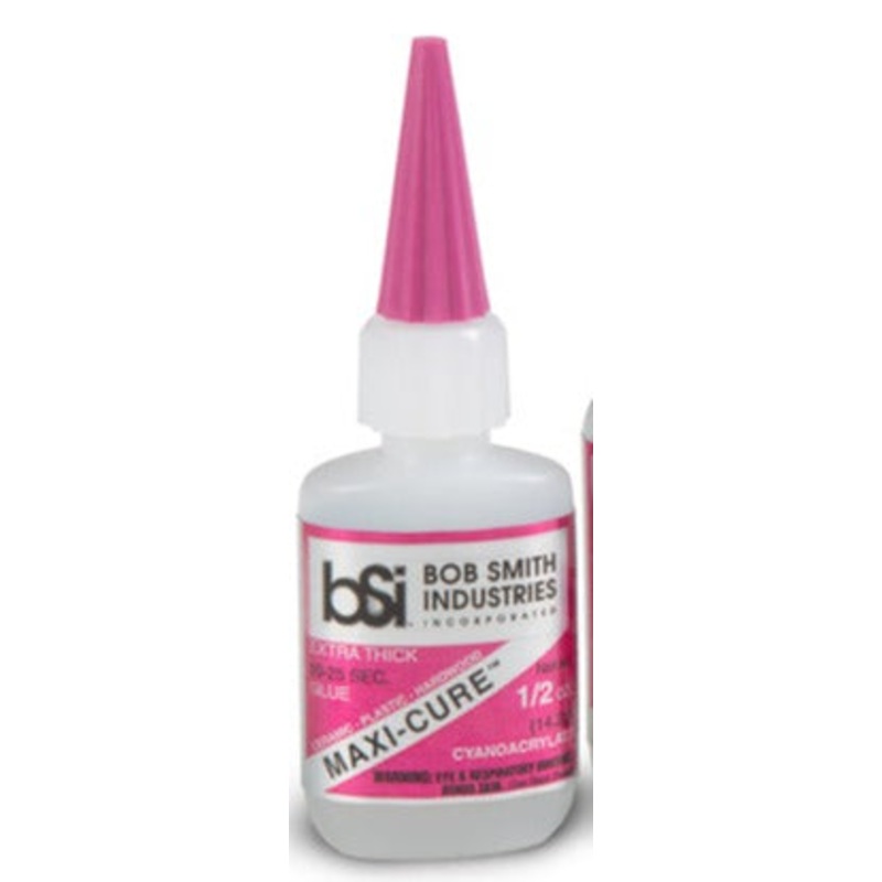 Andy's Hobby Headquarters BSI111 1/2oz. Maxi-Cure Extra Thick Cyanoacrylate