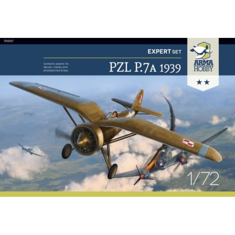 Arma Hobby 70007 1/72 PZL  P.7a Expert Set 1939