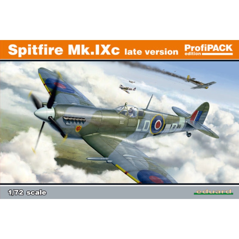 Eduard 70121 1/72 Spitfire Mk.IXc Late Version - Profipack