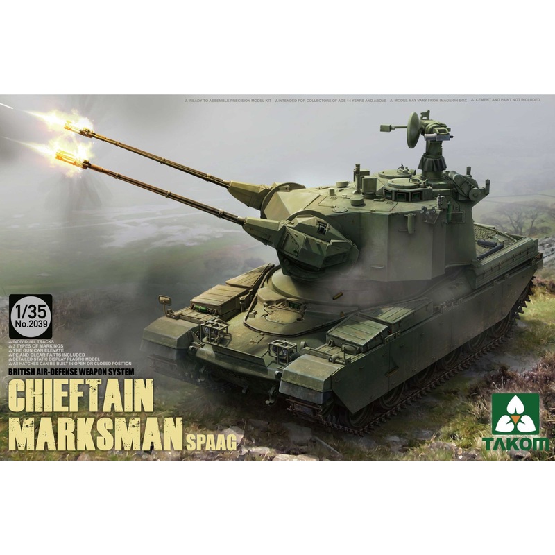 TAKOM 2039 1/35 Chieftain Marksman SPAAG