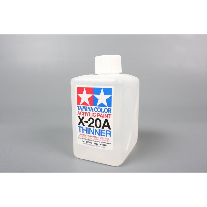 Tamiya 81040 X20A Acrylic Thinner - 250ml