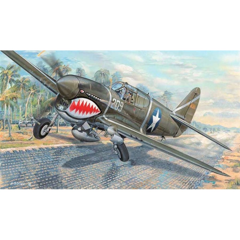 Trumpeter 03227 1/32 P-40F Warhawk