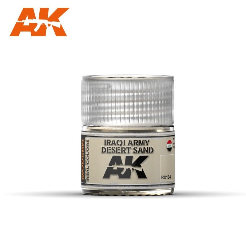 AK Interactive RC104 Real Colors : Iraqi Army Desert Sand