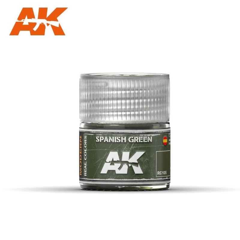 AK Interactive RC105 Real Colors Spanish Green