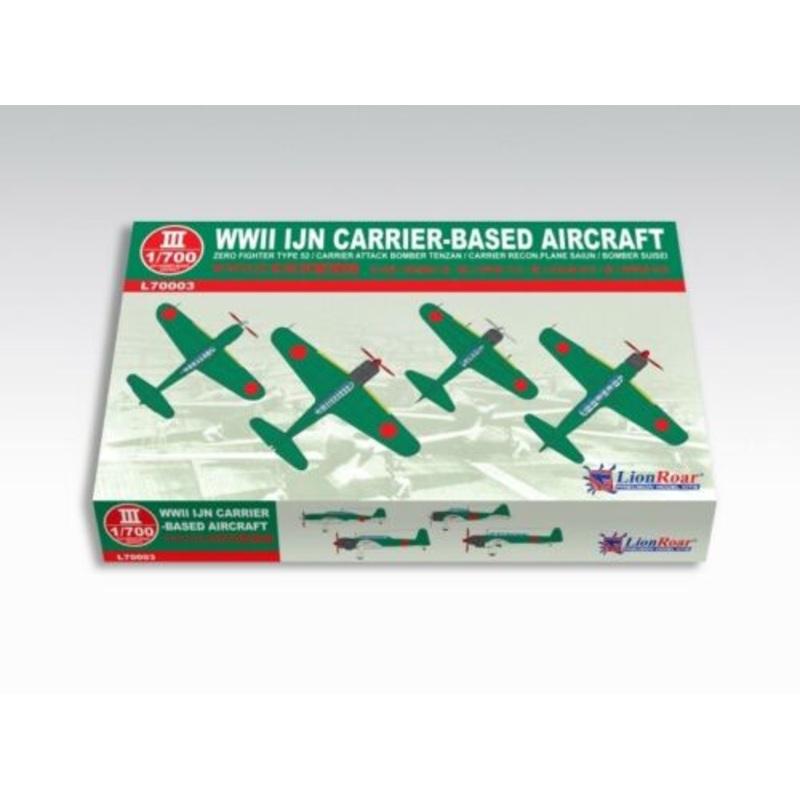 Great Wall Hobby 70003 1/700 WWII IJN Carrier Aircraft (Late Pacific War)