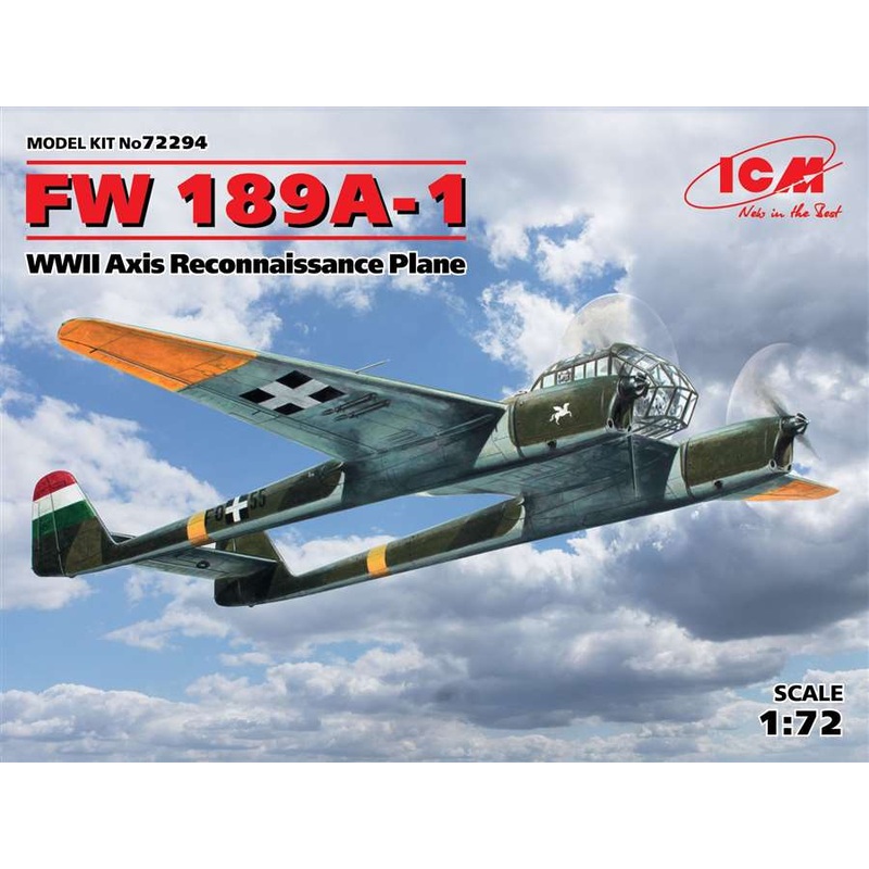 ICM 72294 1/72 FW-189A-1, Axis Reconnaissance