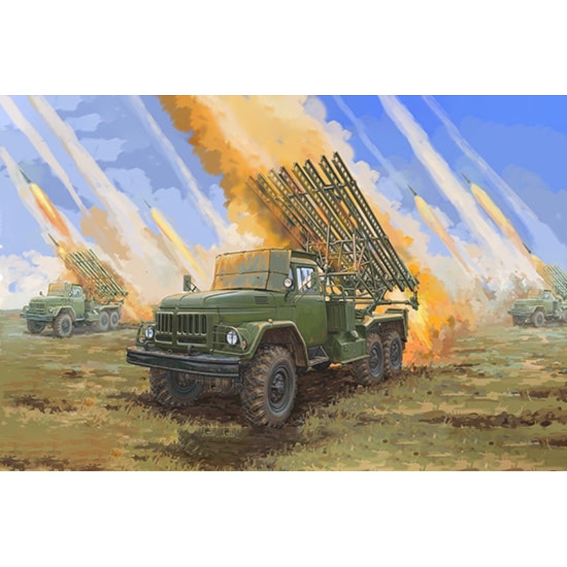 Trumpeter 01062 1/35 B7R Multiple Rocket Launcher BM-13 NMM