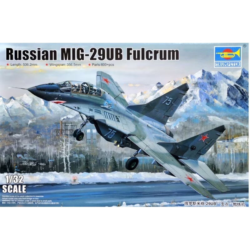 Trumpeter 03226 1/32 Russian MIG-29UB Fulcrum