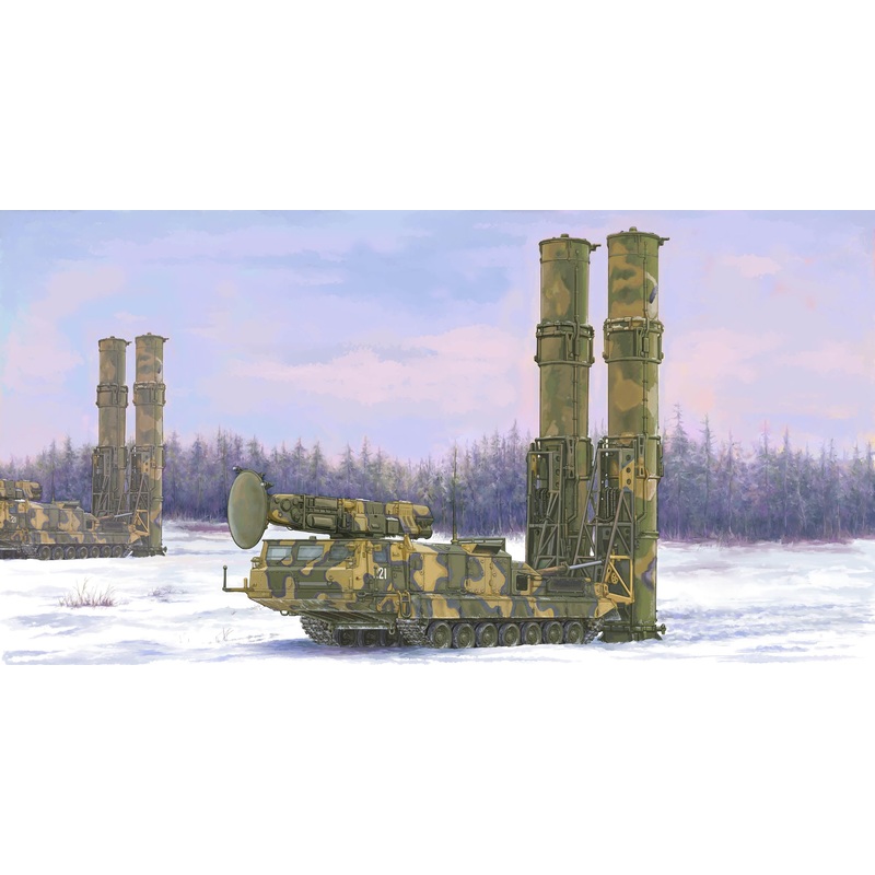 Trumpeter 09518 S-300V SAM System 9A82 TELAR 9M82 GIANT