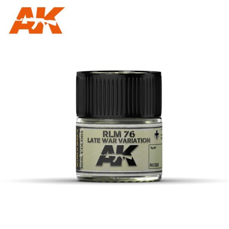 AK Interactive RC322 Real Colors : RLM 76 Late War Variation