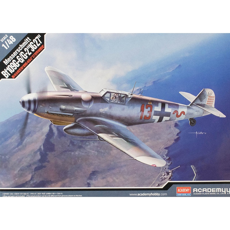 Academy 12321 1/48 Messerschmitt Bf109G-6/G-2 JG 27