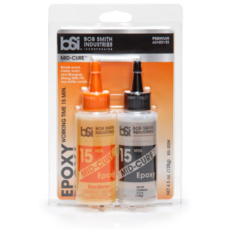 Andy's Hobby Headquarters BSI203 Mid-Cure 15 Minute Epoxy 4 1/2 oz.
