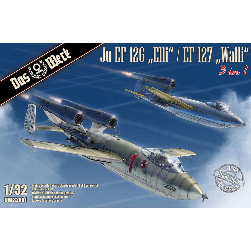 Das Werk 32001 1/32 Ju EF-126 Elli / EF-127 Walli (3 in 1)