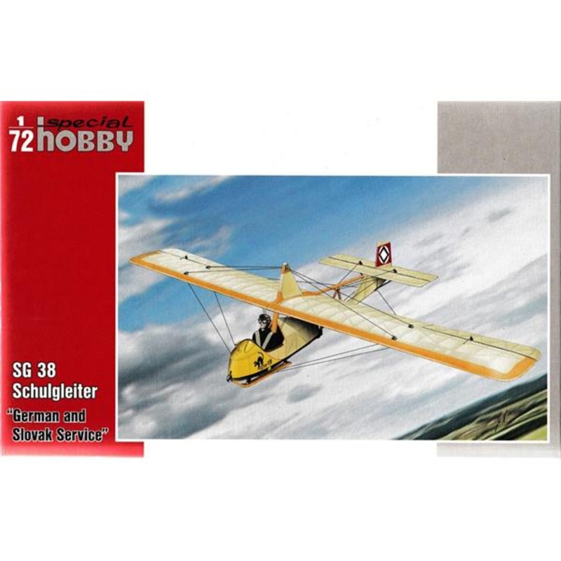 Special Hobby 72319 1/72 SG 38 Schulgleiter German and Slovak Service
