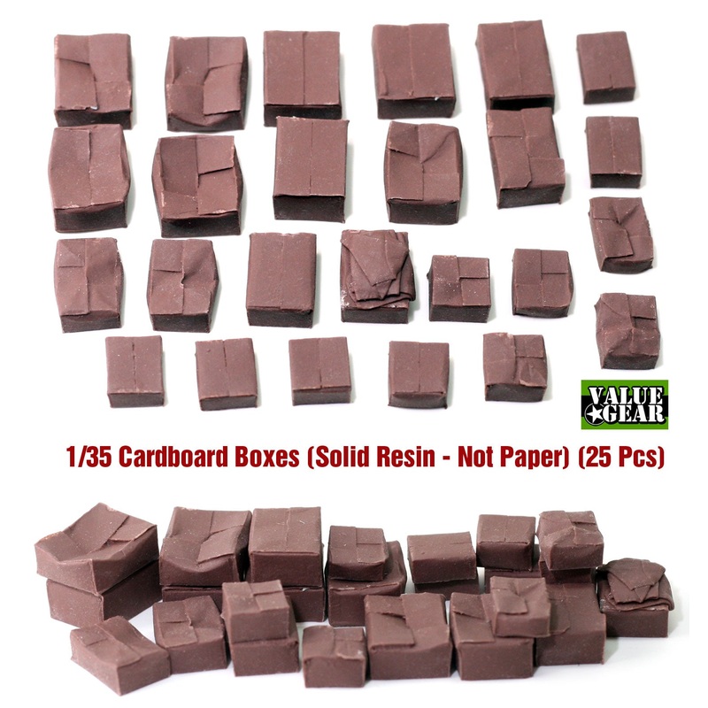 Value Gear CB001 1/35 Cardboard Boxes